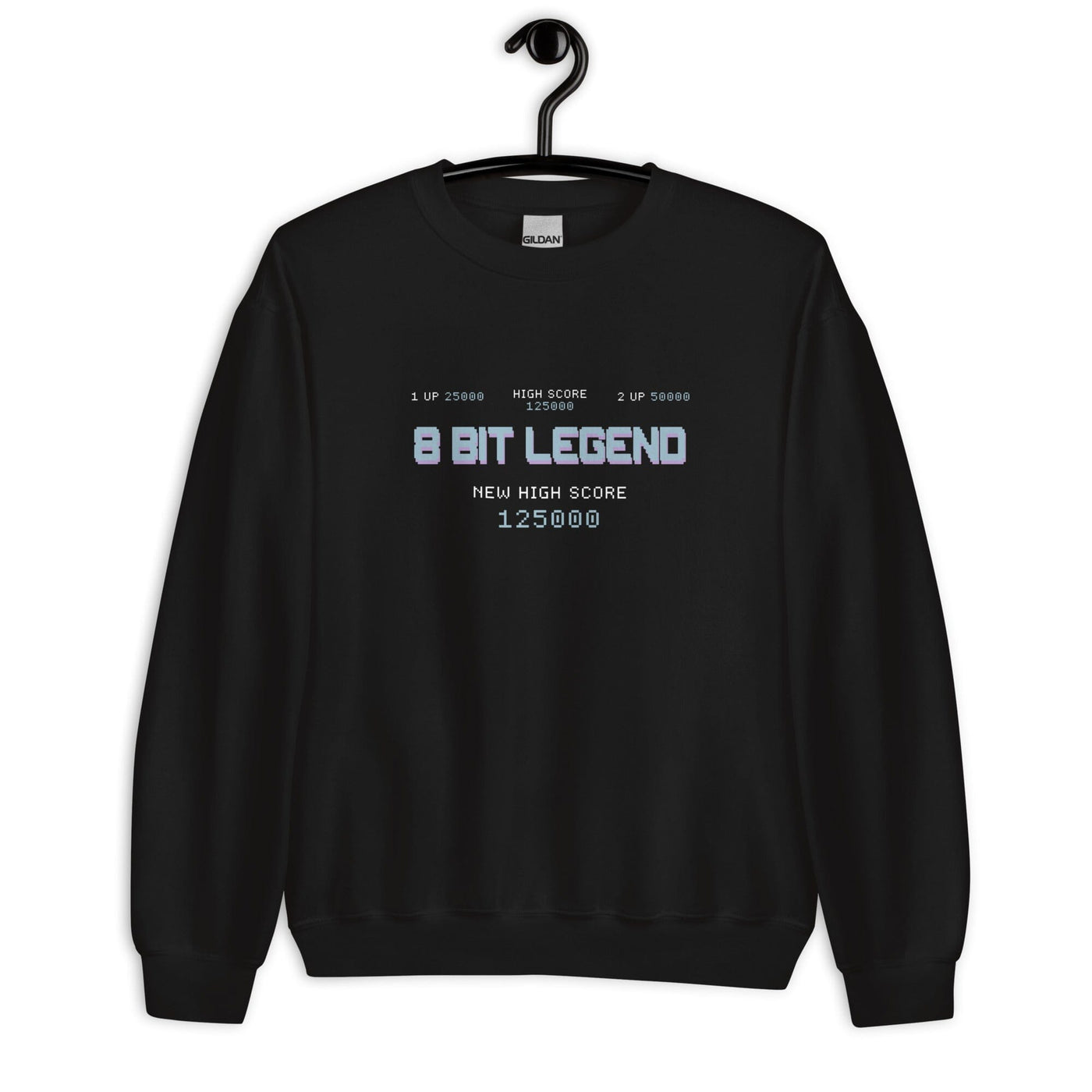 8-Bit Legend | Unisex Sweatshirt | Retro Gaming Threads & Thistles Inventory 