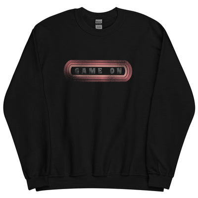 Game On | Unisex Sweatshirt | Retro Gaming Threads & Thistles Inventory Black S 