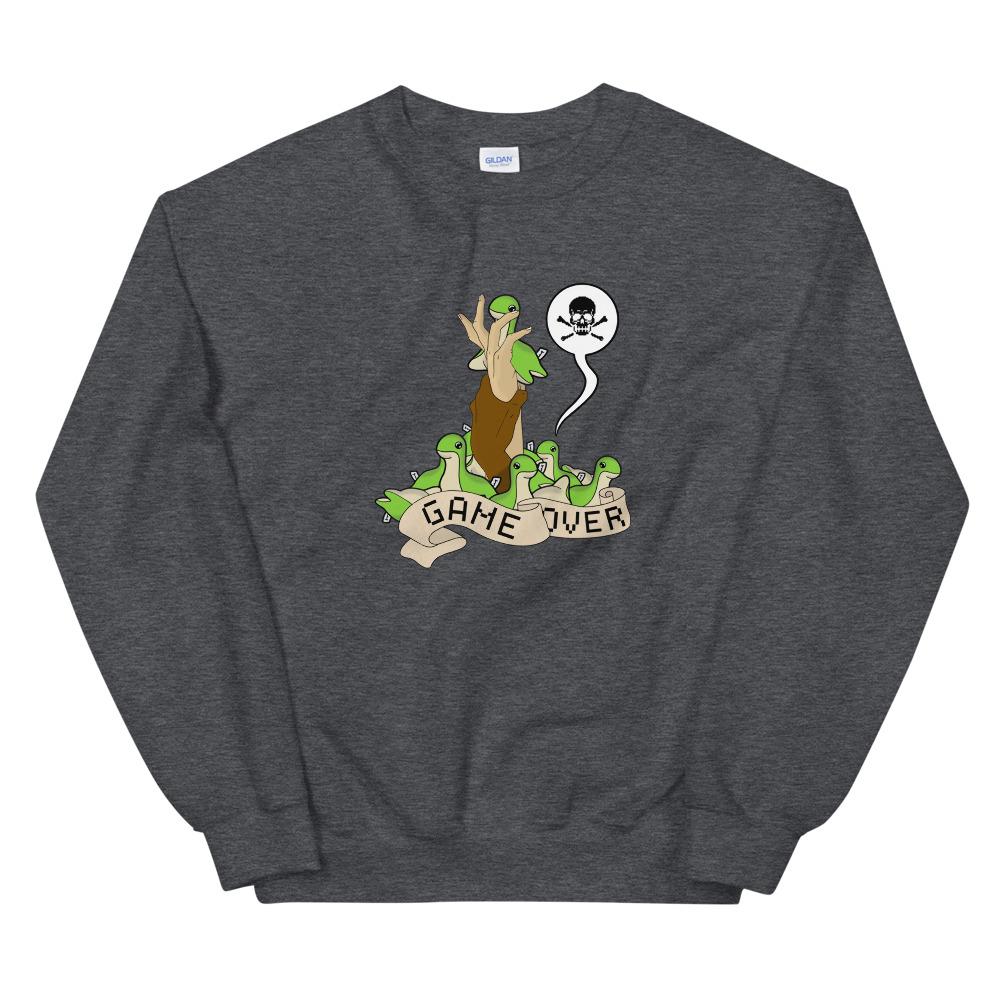 Drowning in Cuteness | Unisex Sweatshirt | Apex Legends Threads and Thistles Inventory Dark Heather S 