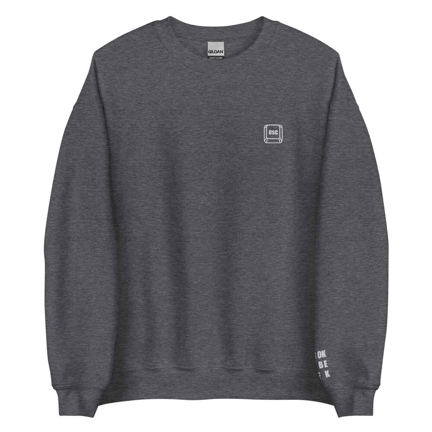 It's Ok to be AFK | Unisex Sweatshirt | Gamer Affirmations Threads & Thistles Inventory Dark Heather S 