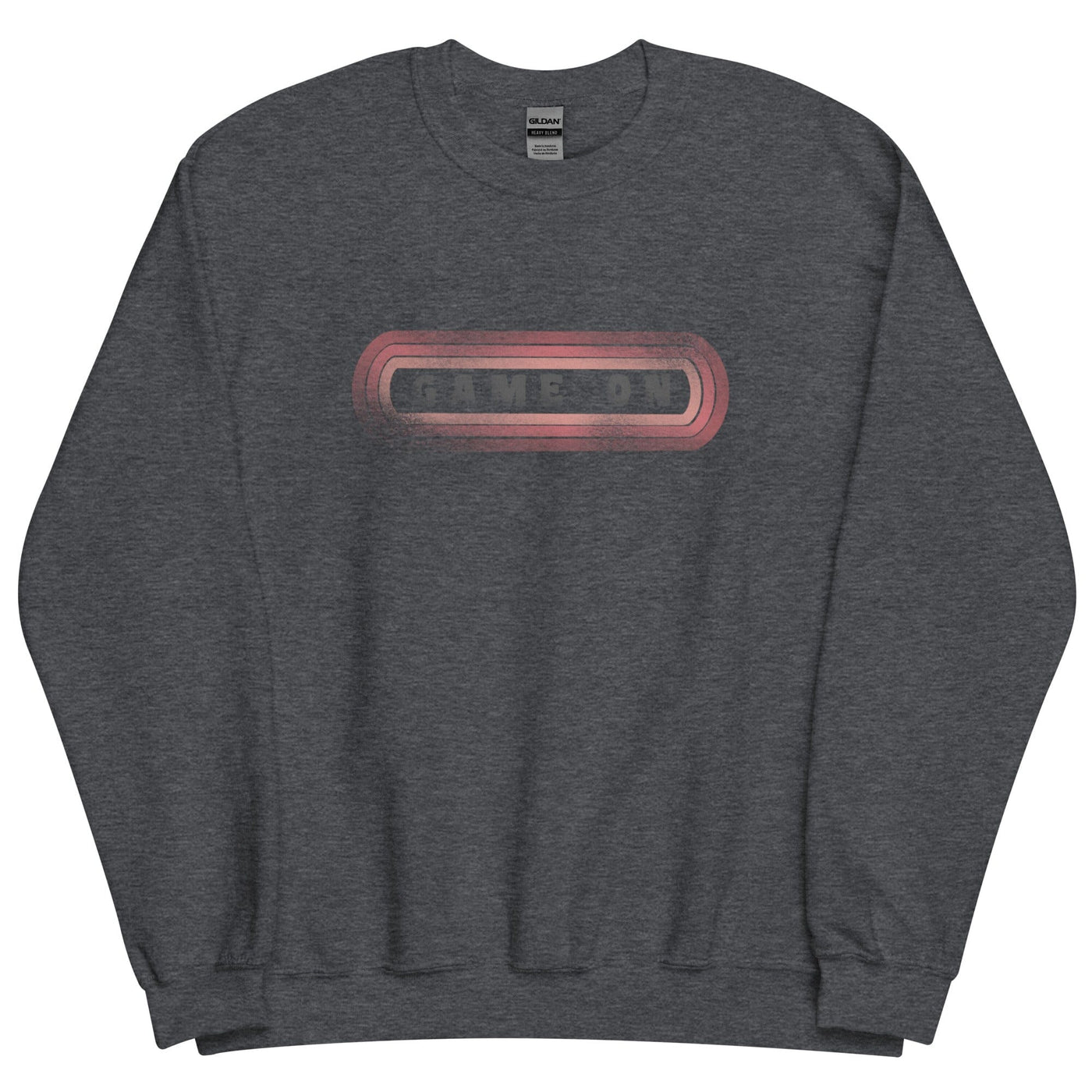 Game On | Unisex Sweatshirt | Retro Gaming Threads & Thistles Inventory Dark Heather S 