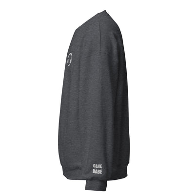 GLHF, Babe | Embroidered Unisex Sweatshirt | Gamer Affirmations Threads & Thistles Inventory 