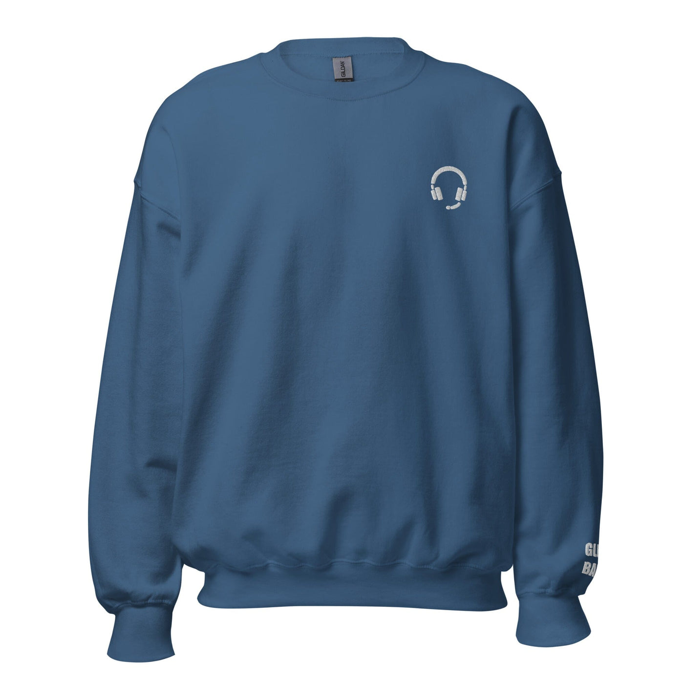 GLHF, Babe | Embroidered Unisex Sweatshirt | Gamer Affirmations Threads & Thistles Inventory Indigo Blue S 