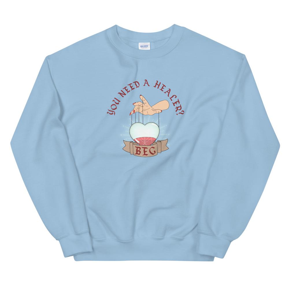 Beg | Unisex Sweatshirt | FPS/TPS Threads and Thistles Inventory Light Blue S 