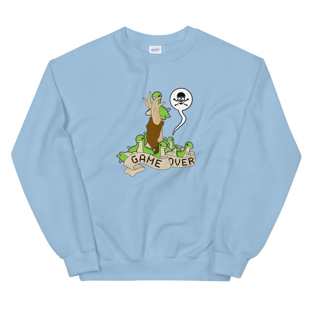 Drowning in Cuteness | Unisex Sweatshirt | Apex Legends Threads and Thistles Inventory Light Blue S 
