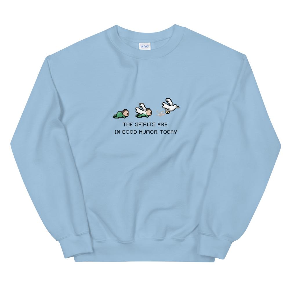 Good Humor | Unisex Sweatshirt | Stardew Valley Threads and Thistles Inventory Light Blue S 
