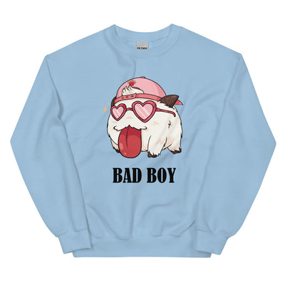 Bad Boy | Unisex Sweatshirt | League of Legends Threads and Thistles Inventory Light Blue S 