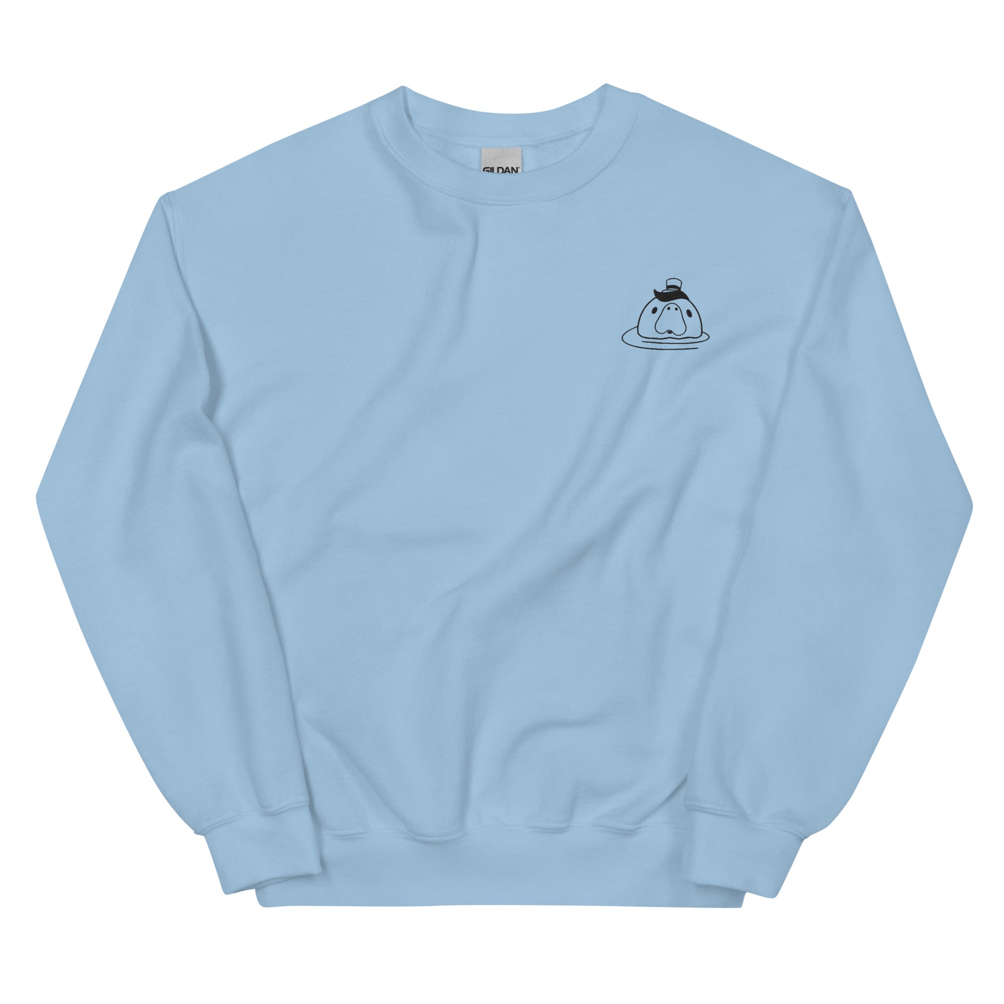 Wardell | Embroidered Unisex Sweatshirt | Animal Crossing Threads and Thistles Inventory Light Blue S 