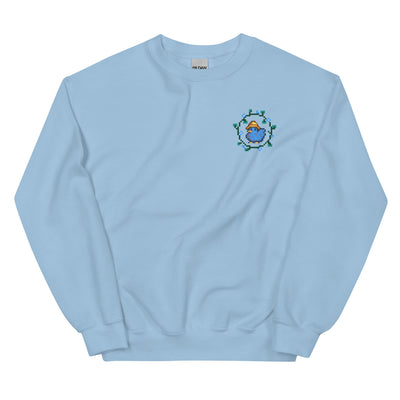 Blue Chicken | Unisex Sweatshirt | Stardew Valley Threads and Thistles Inventory Light Blue S 