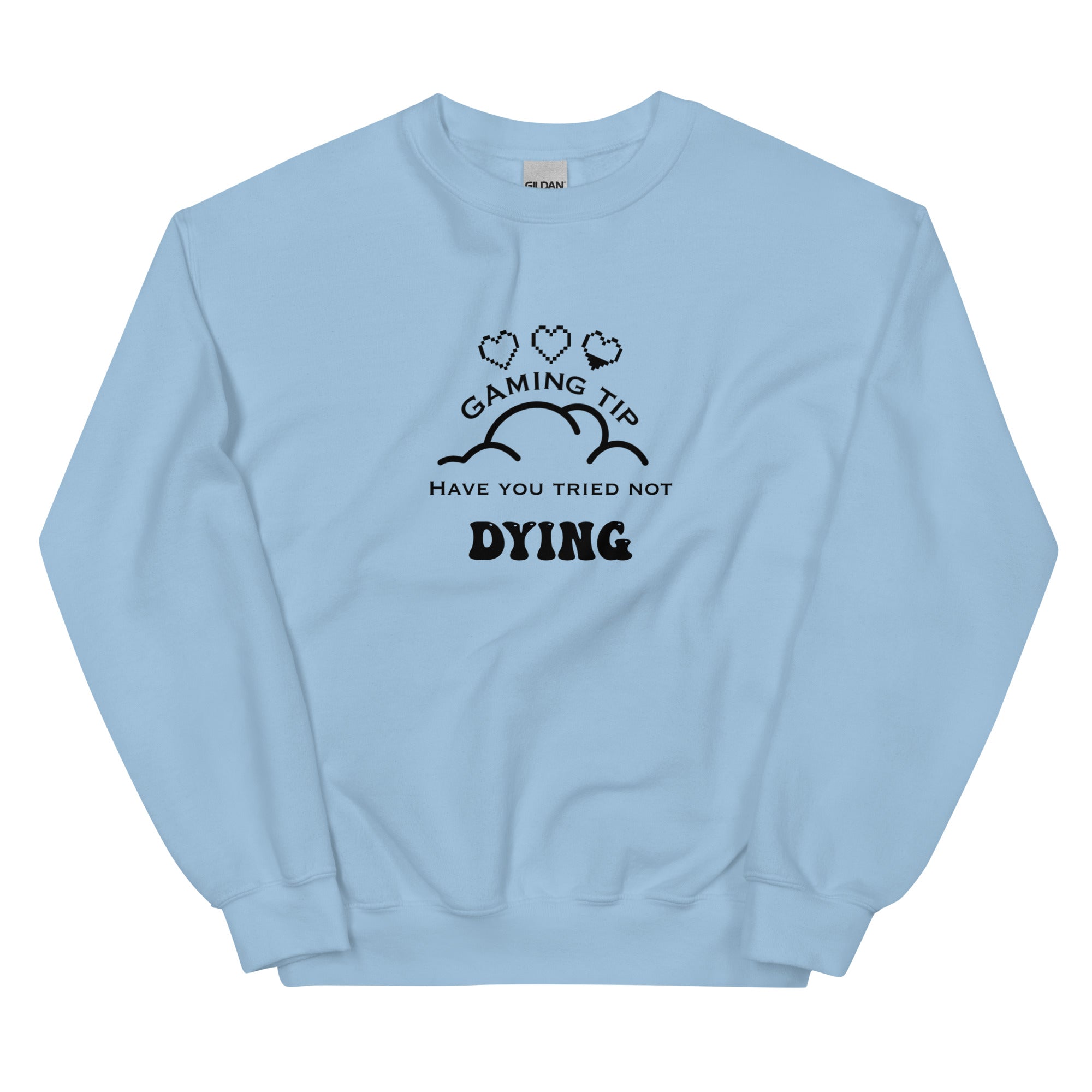 Gaming Tip | Unisex Sweatshirt Threads and Thistles Inventory Light Blue S 