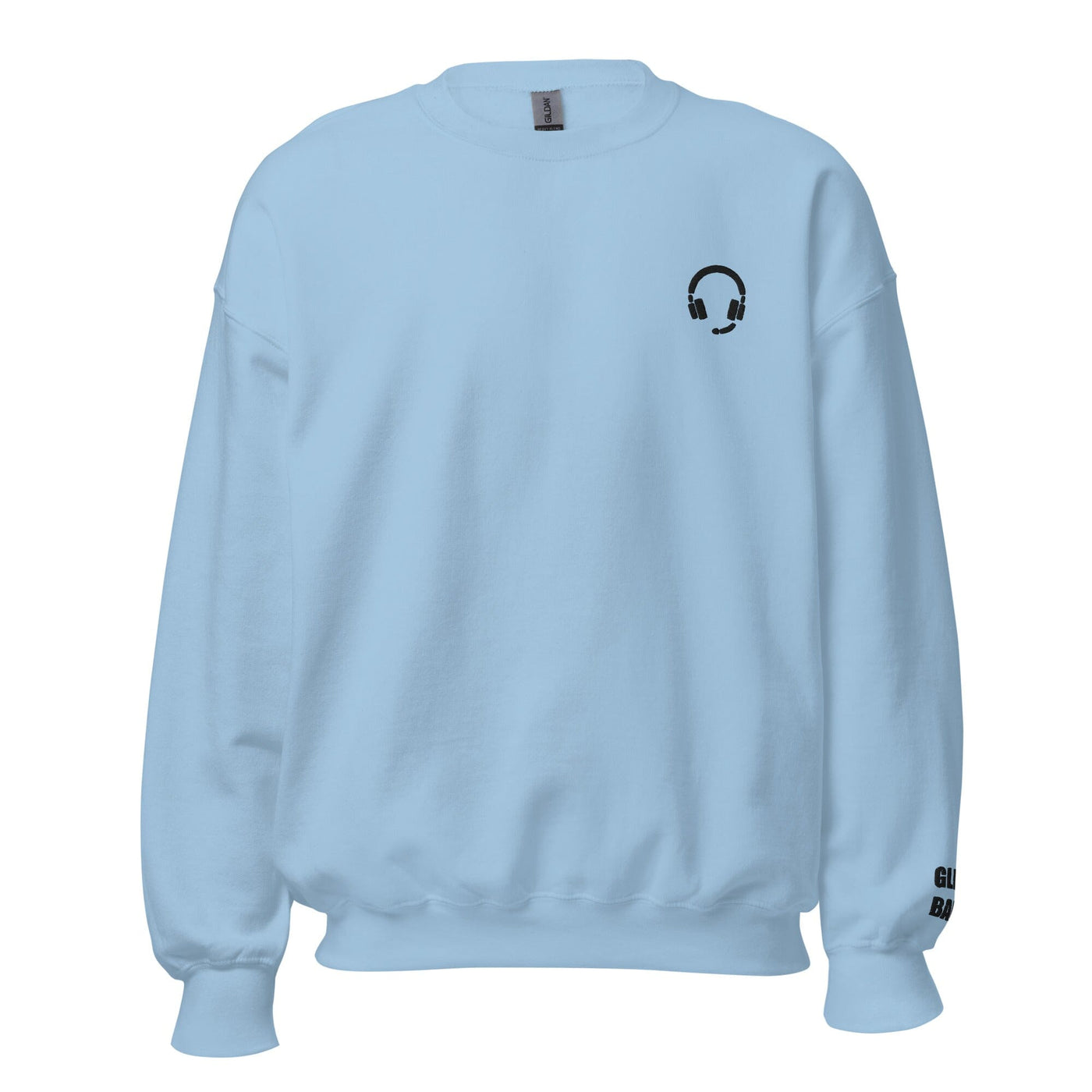 GLHF, Babe | Embroidered Unisex Sweatshirt | Gamer Affirmations Threads & Thistles Inventory Light Blue S 