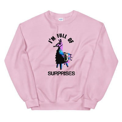 Full of Surprises | Unisex Sweatshirt | Fortnite Threads and Thistles Inventory Light Pink S 