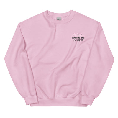 Wii Sports | Unisex Sweatshirt | Feminist Gamer Threads and Thistles Inventory Light Pink S 