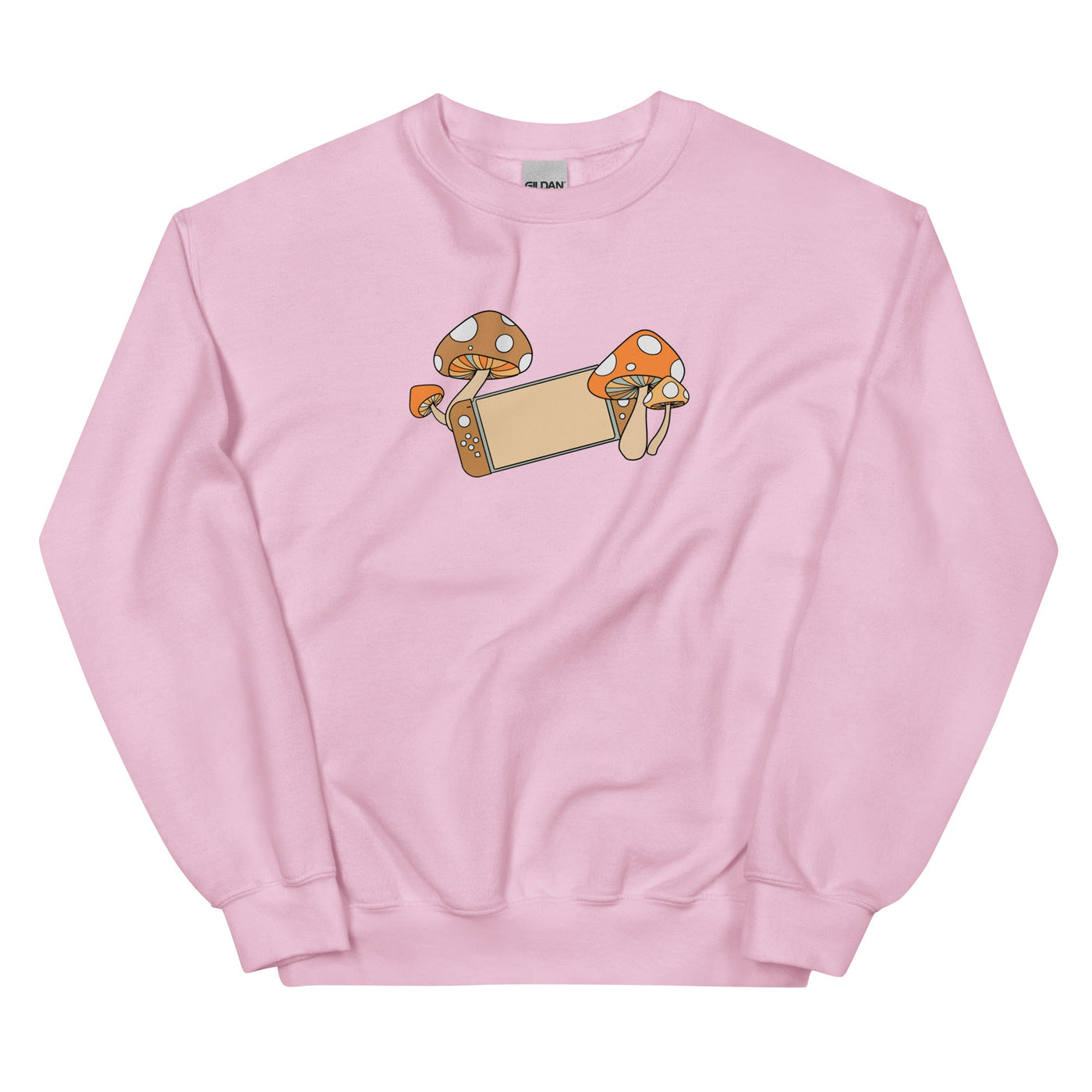 Fall Switch | Unisex Sweatshirt | Fall Cozy Gamer Threads & Thistles Inventory Light Pink S 