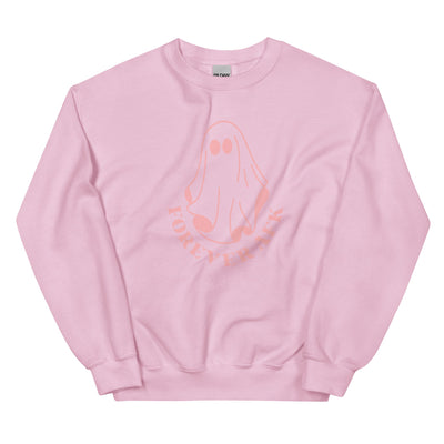 Forever AFK | Fall Unisex Sweatshirt Threads & Thistles Inventory Light Pink S 