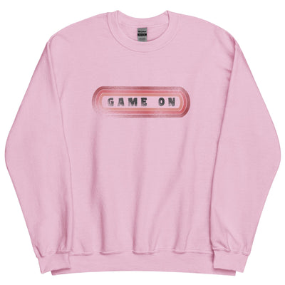 Game On | Unisex Sweatshirt | Retro Gaming Threads & Thistles Inventory Light Pink S 