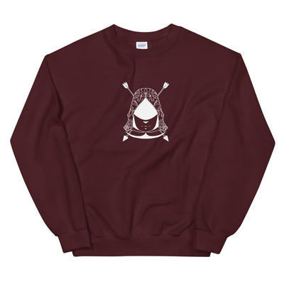 The Creed | Unisex Sweatshirt | Assassin's Creed Threads and Thistles Inventory Maroon S 