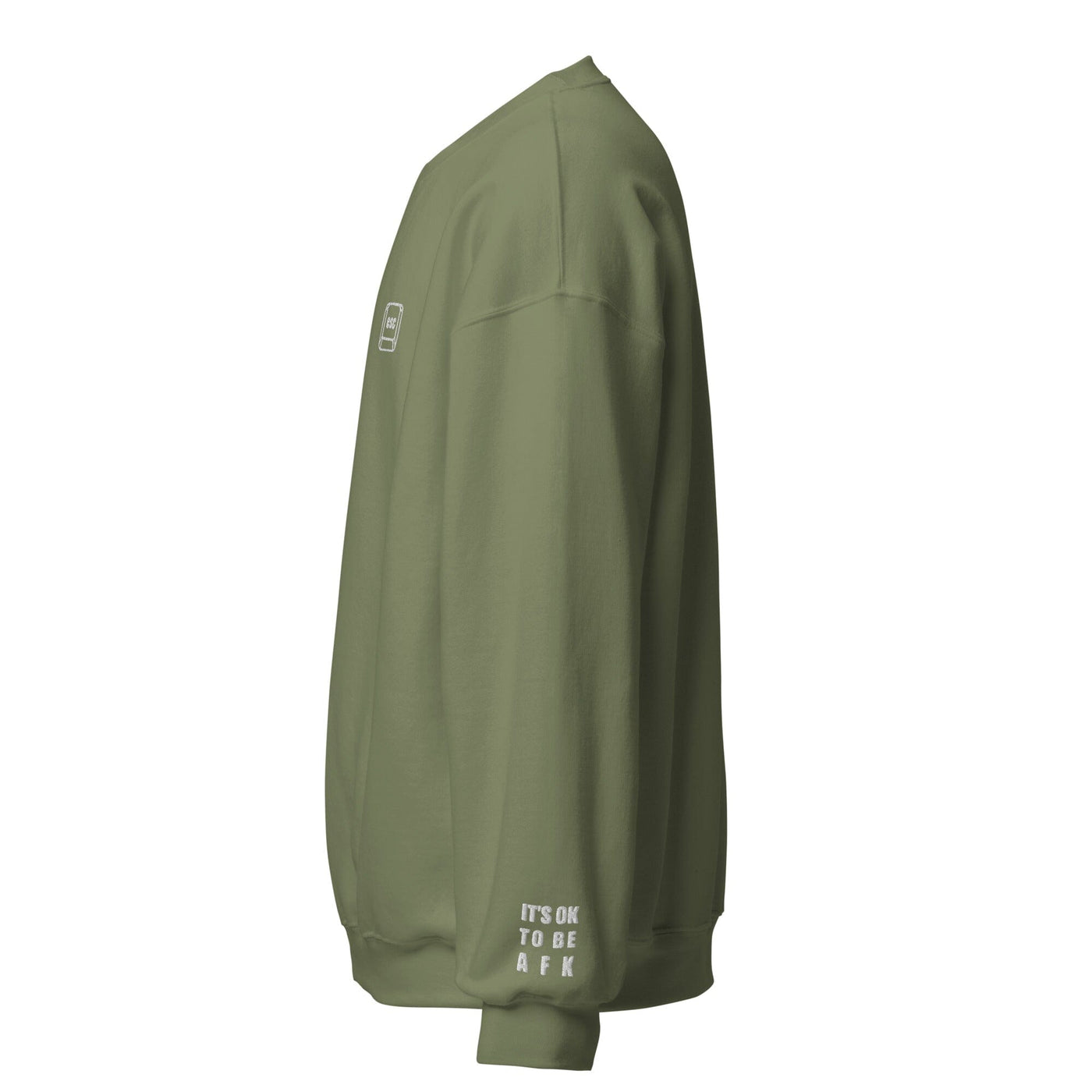 It's Ok to be AFK | Unisex Sweatshirt | Gamer Affirmations Threads & Thistles Inventory 