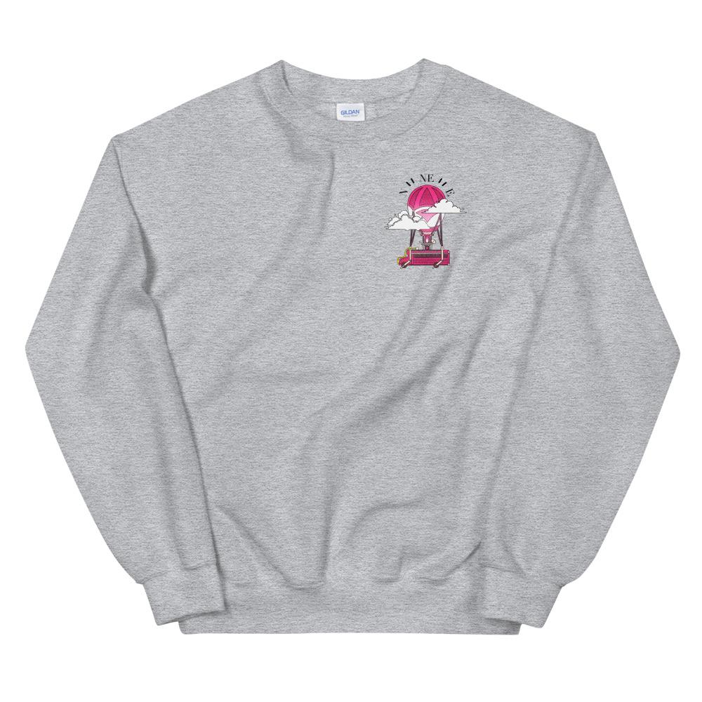 Battle Bus | Unisex Sweatshirt | Fortnite Threads and Thistles Inventory Sport Grey S 