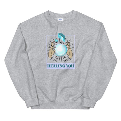Healing You | Unisex Sweatshirt | Valorant Threads and Thistles Inventory Sport Grey S 