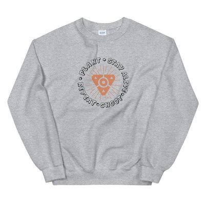 Plant the Spike | Unisex Sweatshirt | Valorant Threads and Thistles Inventory Sport Grey S 