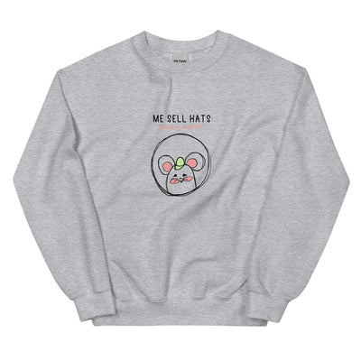 Me Sell Hats | Unisex Sweatshirt | Stardew Valley Threads and Thistles Inventory Sport Grey S 