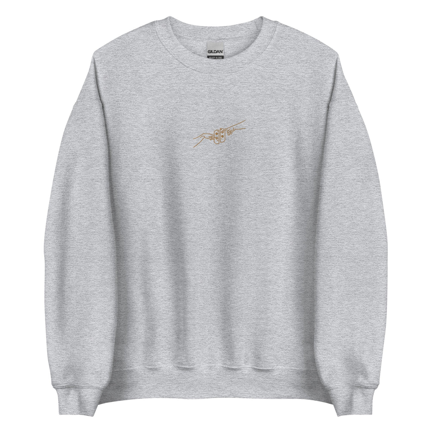 The Creation of Switch | Embroidered Unisex Sweatshirt | Cozy Gamer Threads and Thistles Inventory Sport Grey S 