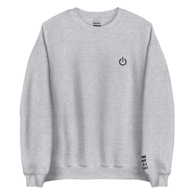 Playing on Easy Mode Today | Unisex Sweatshirt | Gamer Affirmations Threads & Thistles Inventory Sport Grey S 