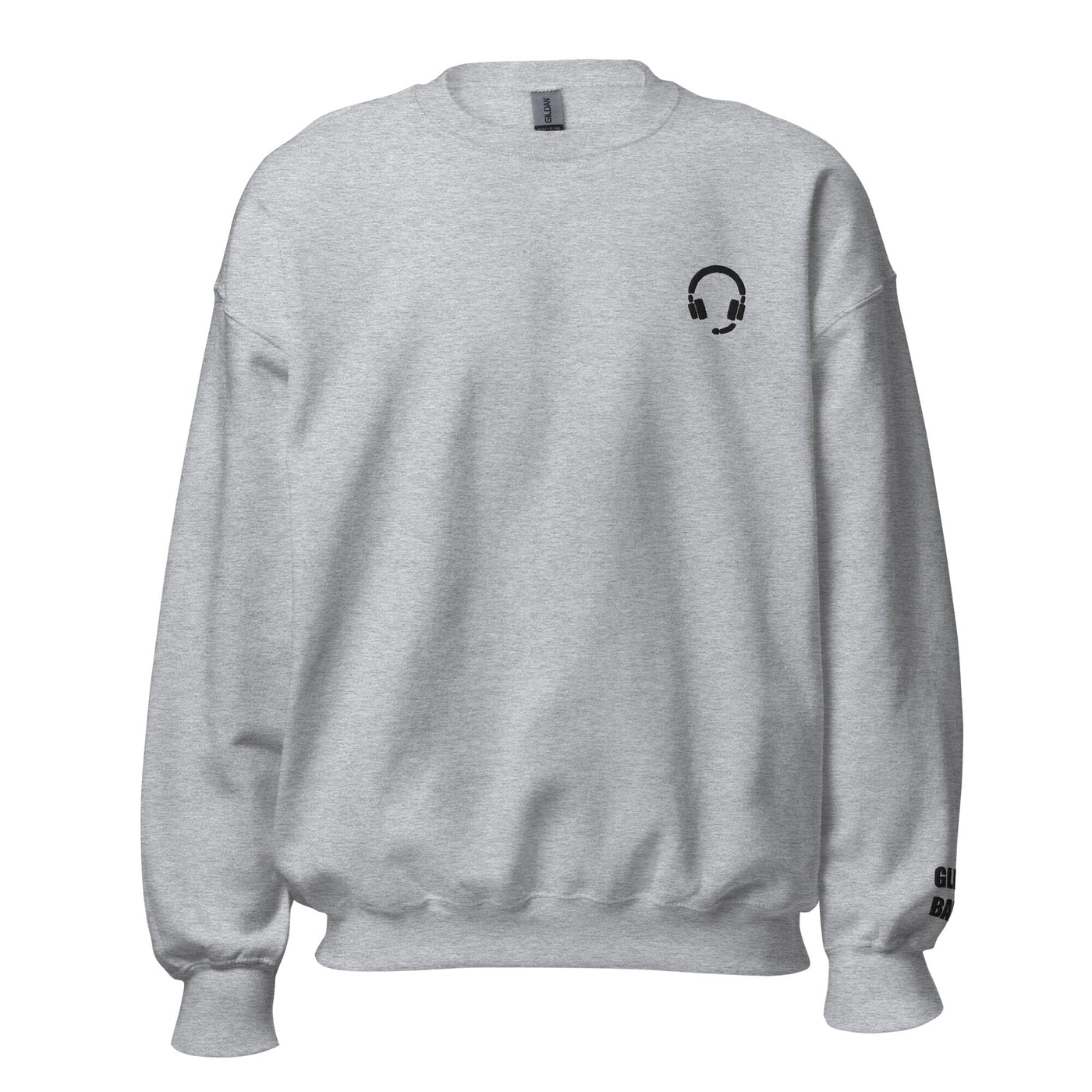 GLHF, Babe | Embroidered Unisex Sweatshirt | Gamer Affirmations Threads & Thistles Inventory Sport Grey S 