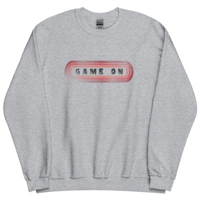 Game On | Unisex Sweatshirt | Retro Gaming Threads & Thistles Inventory Sport Grey S 