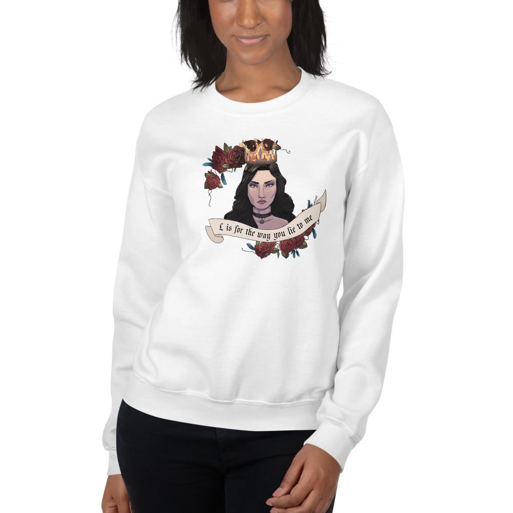 Lie to me | Unisex Sweatshirt | The Witcher Threads and Thistles Inventory 