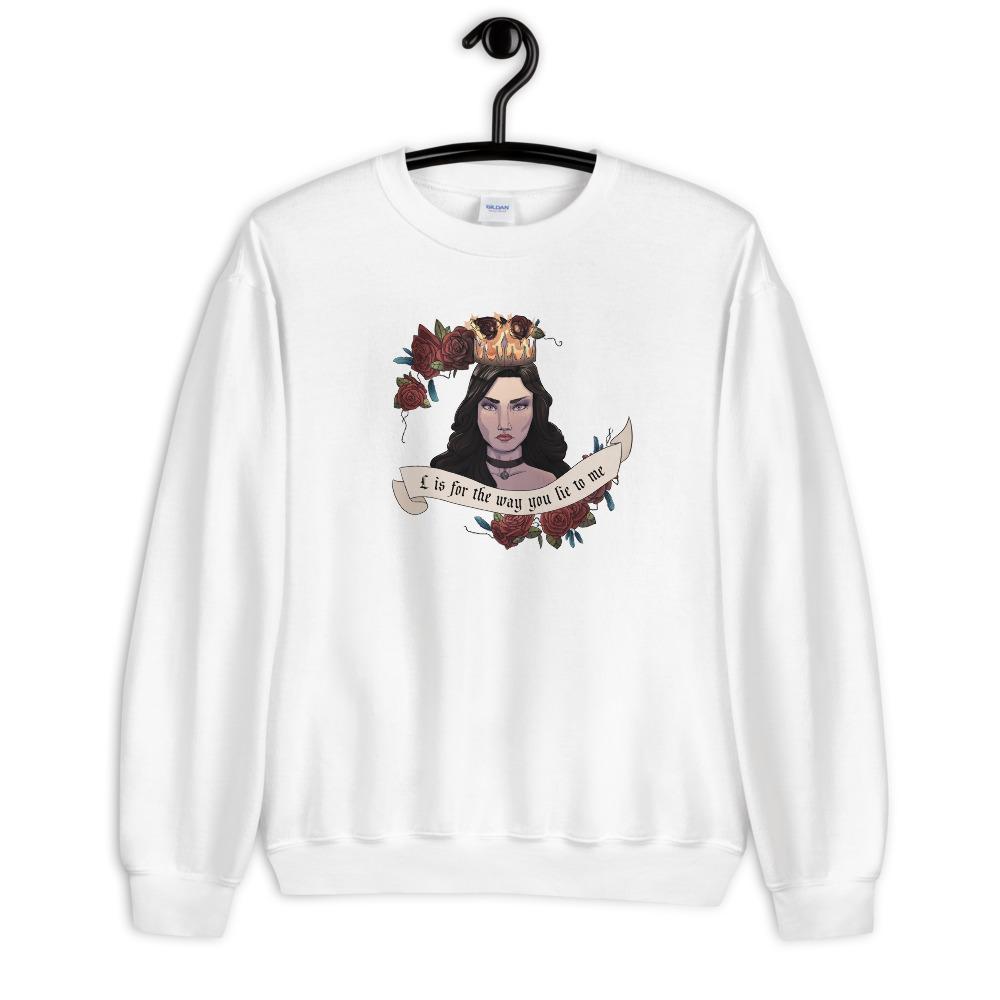 Lie to me | Unisex Sweatshirt | The Witcher Threads and Thistles Inventory 