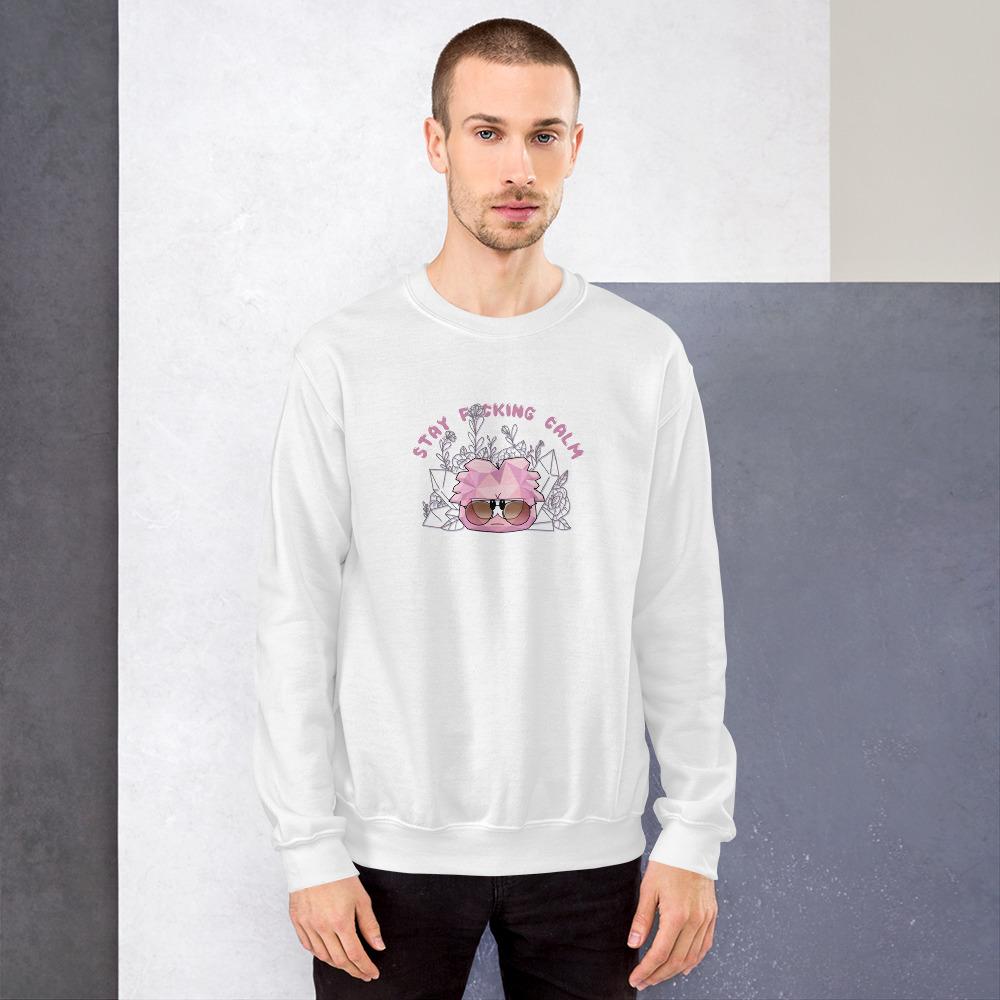 Stay Calm | Unisex Sweatshirt | Club Penguin Threads and Thistles Inventory 