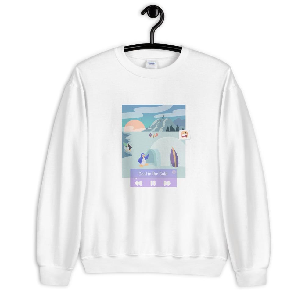 Cool in the Cold | Unisex Sweatshirt | Club Penguin Threads and Thistles Inventory 
