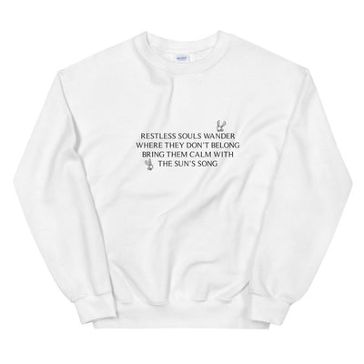 Sun’s Song | Unisex Sweatshirt | The Legend of Zelda Threads and Thistles Inventory White 4XL 