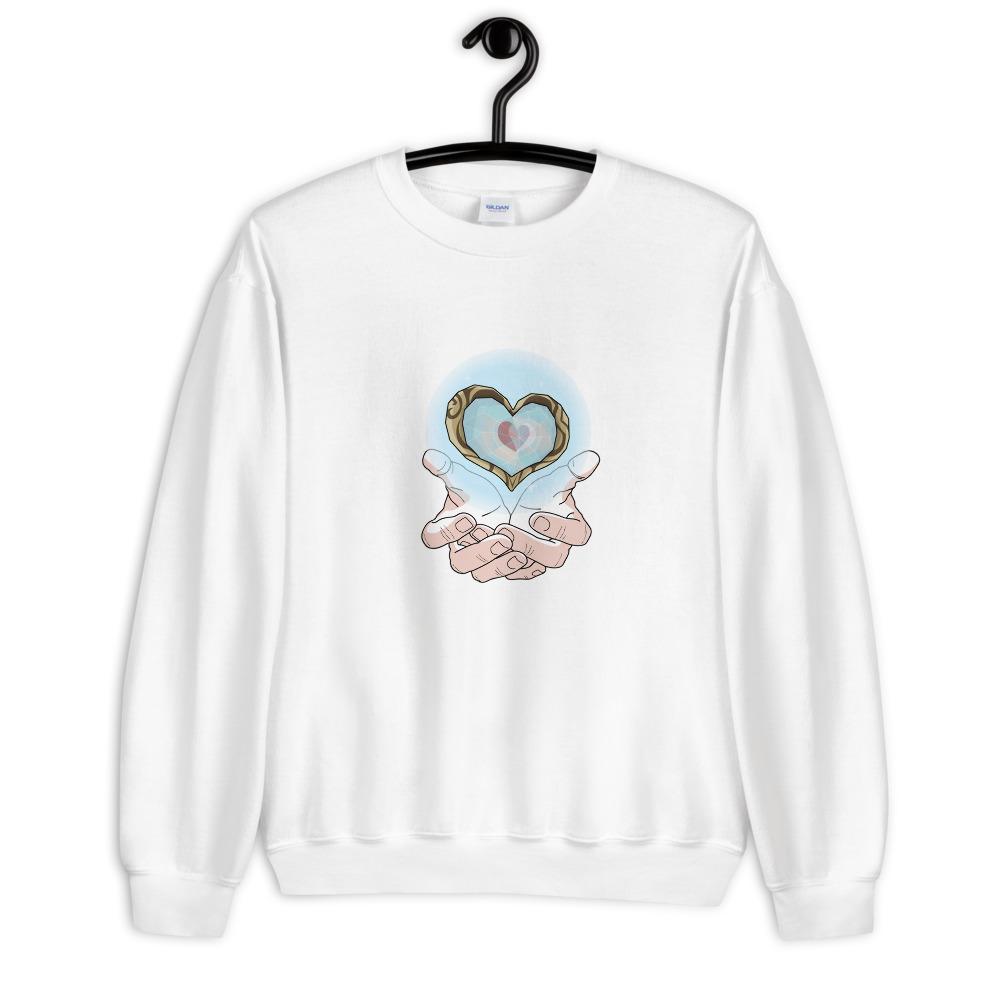 Piece of Heart | Unisex Sweatshirt | The Legend of Zelda Threads and Thistles Inventory 