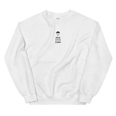 Space to Jump | Unisex Sweatshirt | Fortnite Threads and Thistles Inventory White S 
