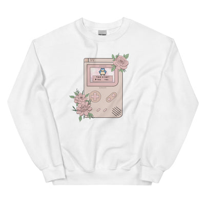 Take a Nap? | Unisex Sweatshirt | Pokemon Threads and Thistles Inventory White S 