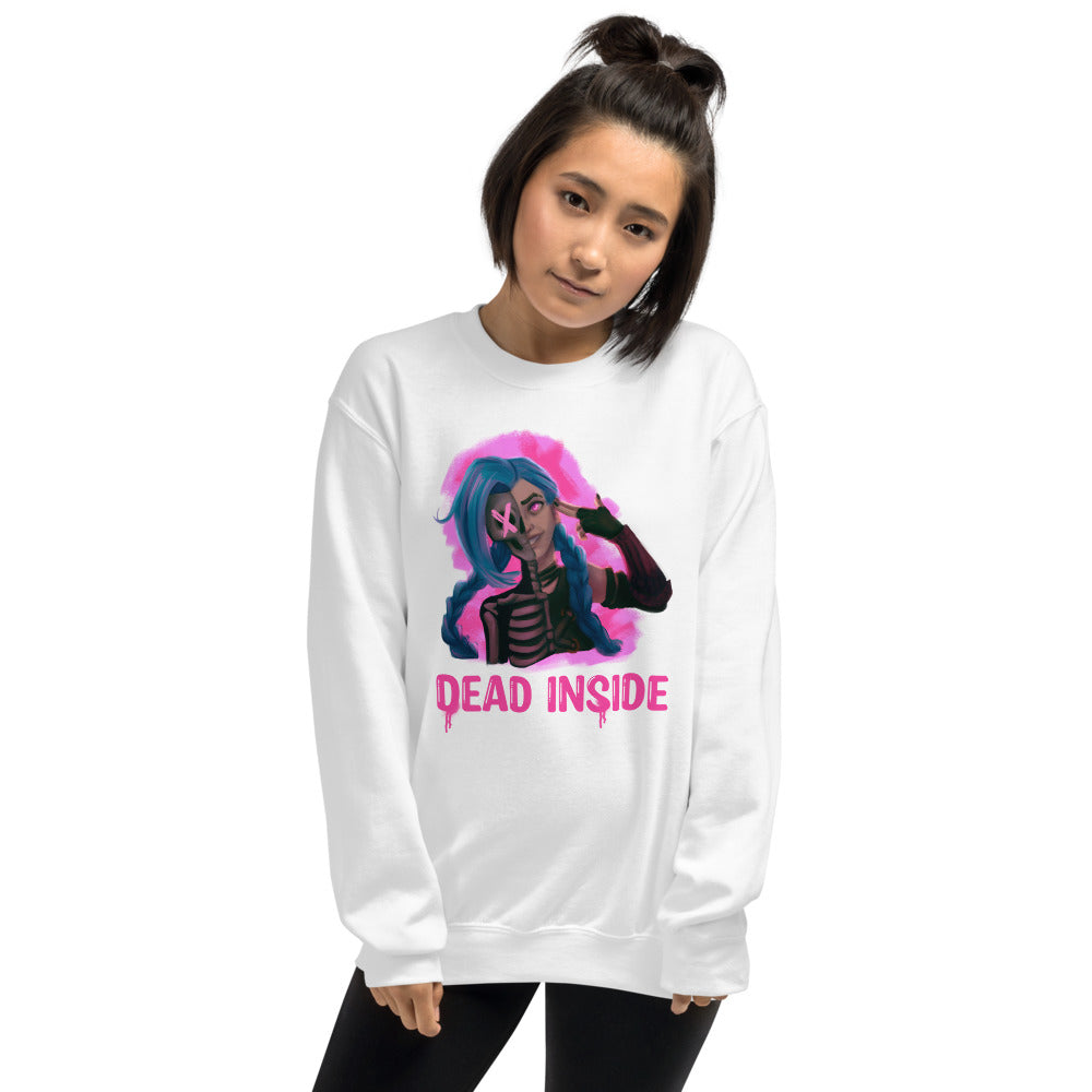 Dead Inside | Unisex Sweatshirt | League of Legends Threads and Thistles Inventory 