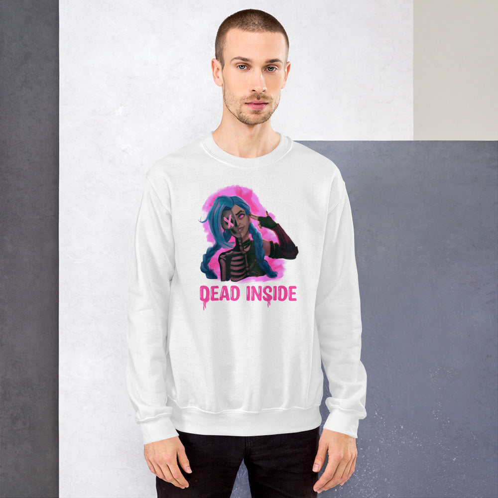 Dead Inside | Unisex Sweatshirt | League of Legends Threads and Thistles Inventory 