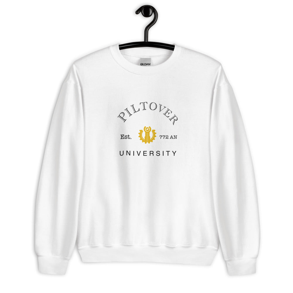 Piltover University | Unisex Sweatshirt | League of Legends Threads and Thistles Inventory 