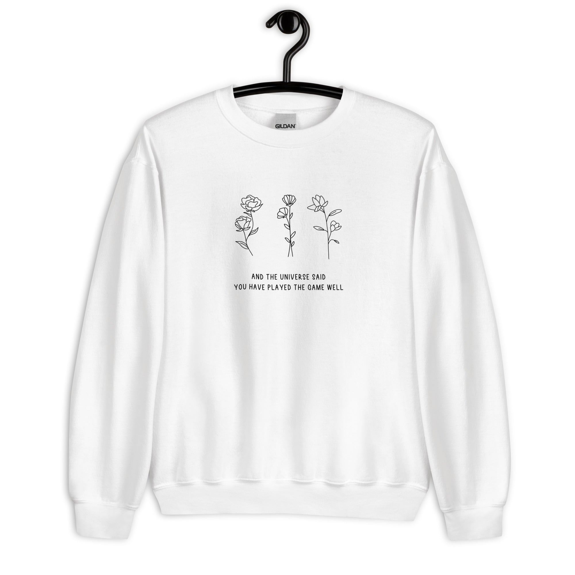 You Have Played the Game Well | Unisex Sweatshirt | Minecraft Threads and Thistles Inventory 