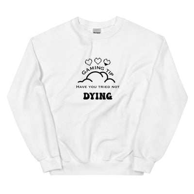 Gaming Tip | Unisex Sweatshirt Threads and Thistles Inventory White S 