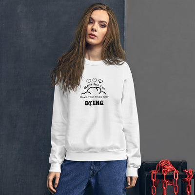 Gaming Tip | Unisex Sweatshirt Threads and Thistles Inventory 
