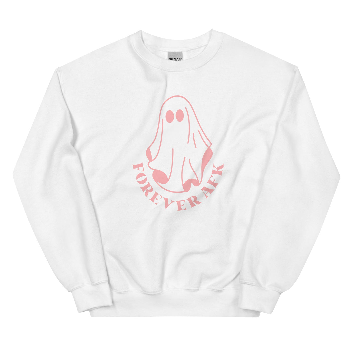 Forever AFK | Fall Unisex Sweatshirt Threads & Thistles Inventory White S 