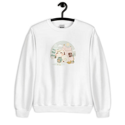 Marshal's Cozy Christmas | Cozy Gamer Animal Crossing | Unisex Sweatshirt Threads & Thistles Inventory 