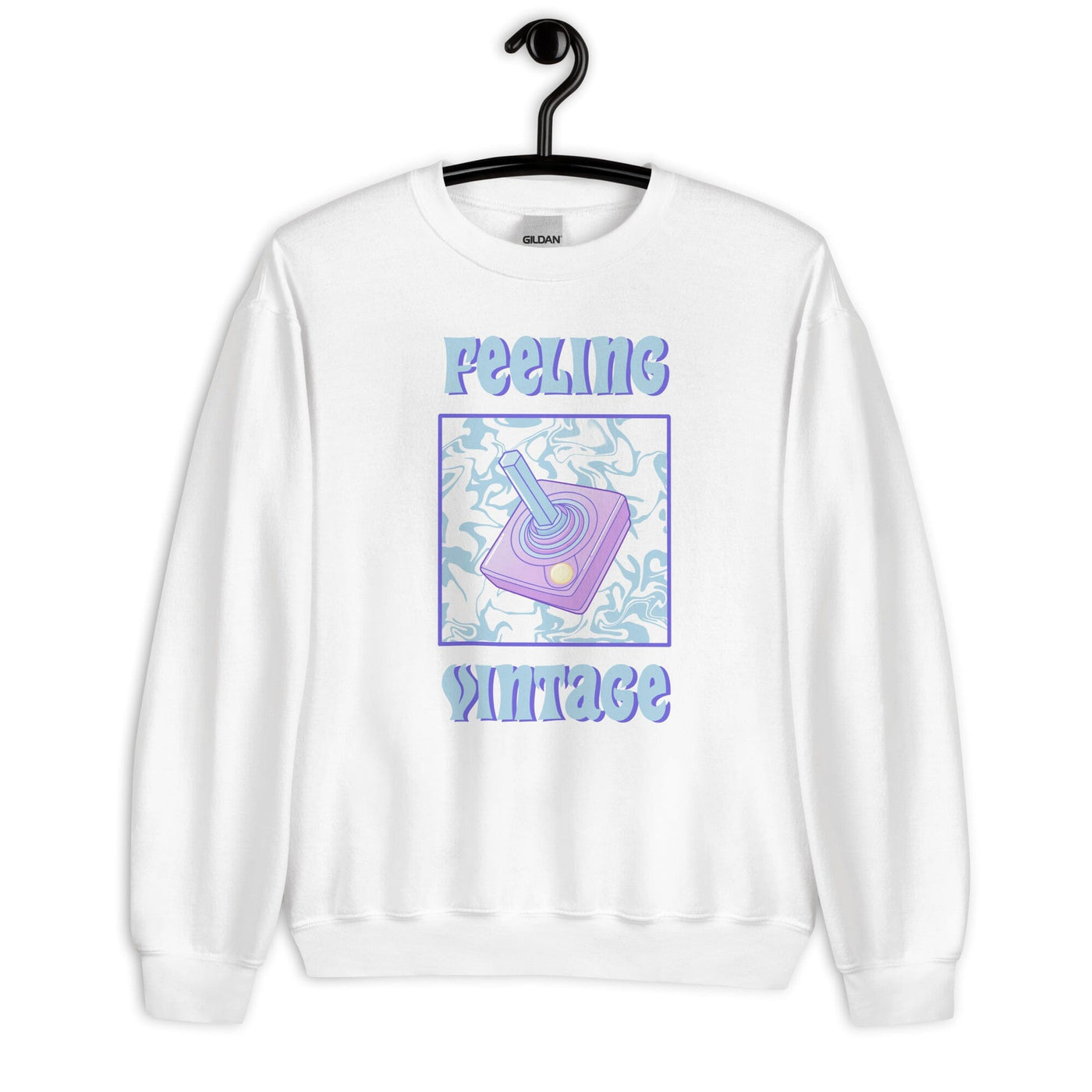Feeling Vintage | Unisex Sweatshirt | Retro Gaming Threads & Thistles Inventory 