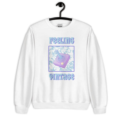 Feeling Vintage | Unisex Sweatshirt | Retro Gaming Threads & Thistles Inventory 