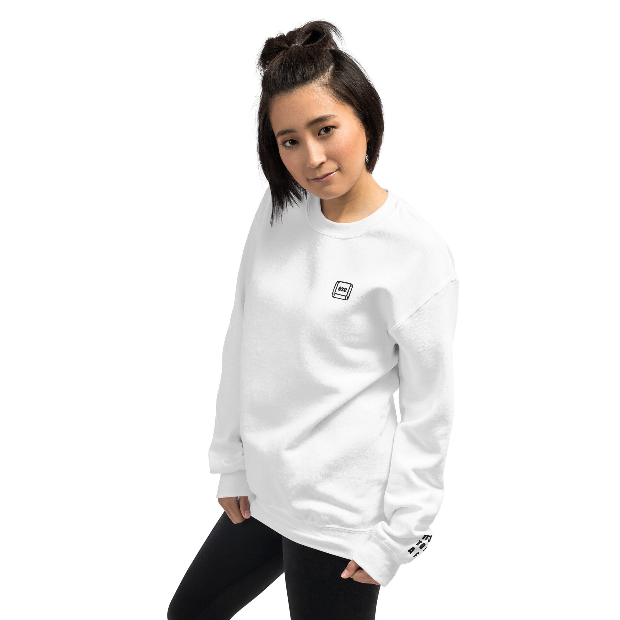 It's Ok to be AFK | Unisex Sweatshirt | Gamer Affirmations Threads & Thistles Inventory 
