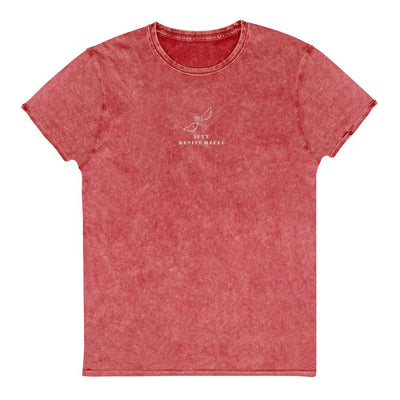Revive Me | Denim T-Shirt | Valorant Threads and Thistles Inventory Garnet Red S 